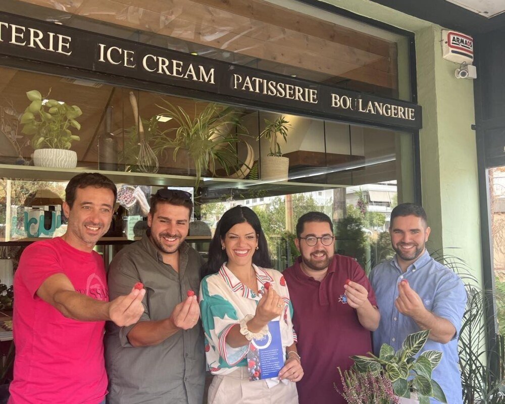 εκδήλωση στο costis patisserie